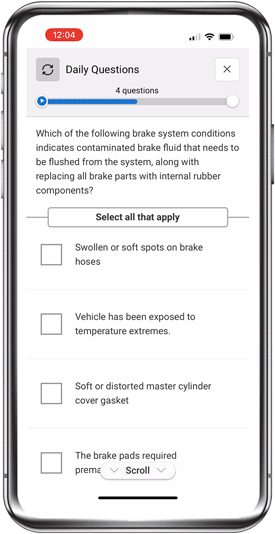 Mobile training for auto repair technicians