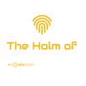 The Holm of Security Logo - For dark background
